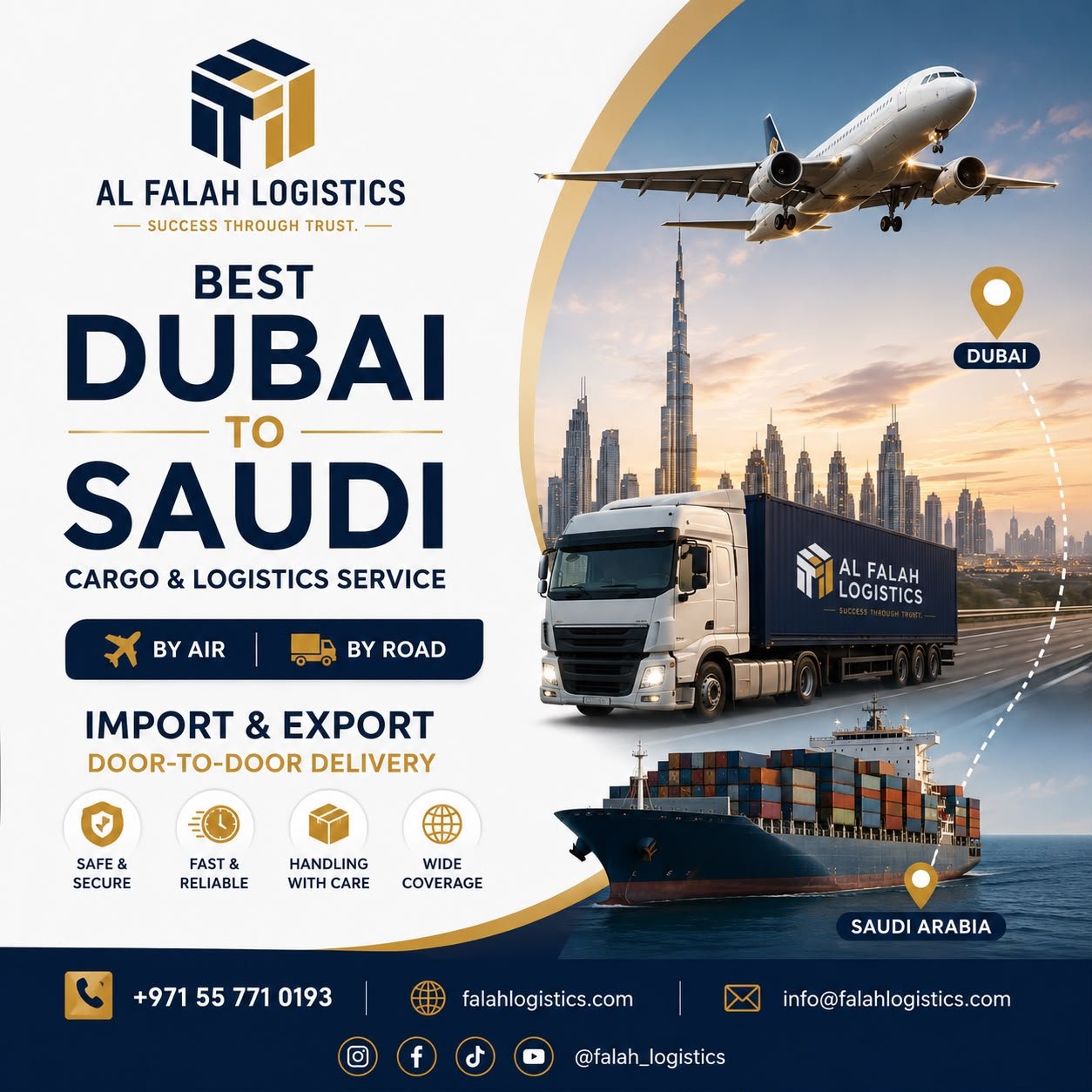 LTL air freight Dubai to Saudi Arabia