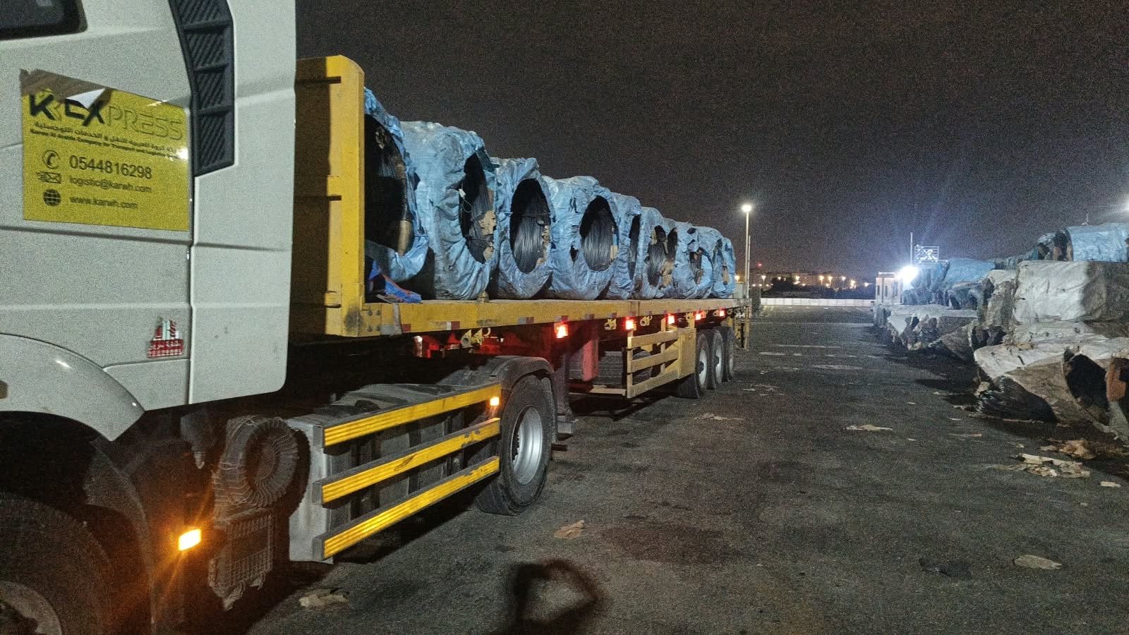 Cargo Truck Operations UAE